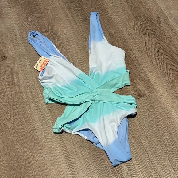 NWT Free People x Martha Rey Dancer One-Piece Swimsuit - Picture 4 of 9